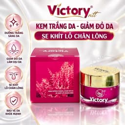 Kem Victory Cao Cấp Dưỡng Trắng, Giảm Đỏ Da, Phục Hồi Và Tái Tạo, Giữ Ẩm, Se Khít Lỗ Chân Lông 15g 1
