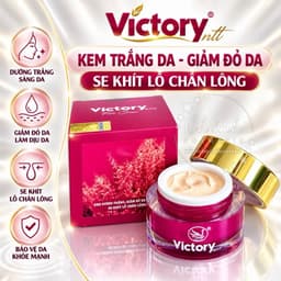 Bộ Kem Victory Cao Cấp Dưỡng Trắng Da, Mờ Nám, Tàn Nhang, Giảm Đỏ Da, Phục Hồi Và Tái Tạo 15g 3