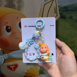 Móc Treo Balo/Túi Xách Twinkle Bằng Hạt Cườm Dễ Thương - Cửa Hàng Chút Chíu 3