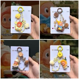 Móc Treo Balo/Túi Xách Twinkle Bằng Hạt Cườm Dễ Thương - Cửa Hàng Chút Chíu 1