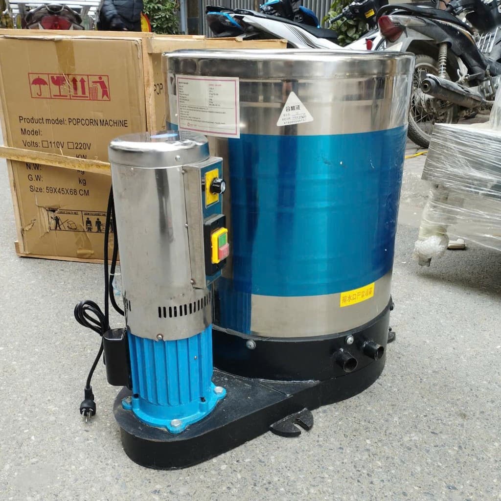 Máy Vắt Ly Tâm Trung Quốc Inox 304, Hẹn Giờ Tiện Ích - Công Nghệ Điều Chỉnh Số Mới Nhất