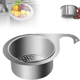 Giỏ Lọc Rác Đa Năng Thiên Nga Treo Vòi Nước Cho Bồn Rửa Chén,Ngăn Ngừa Tắc Nghẽn Hiệu Quả - Dụng cụ lọc rác inox cao cấp 4