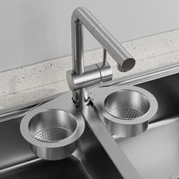 Giỏ Lọc Rác Đa Năng Thiên Nga Treo Vòi Nước Cho Bồn Rửa Chén,Ngăn Ngừa Tắc Nghẽn Hiệu Quả - Dụng cụ lọc rác inox cao cấp 7