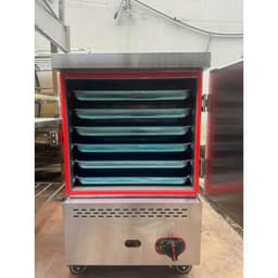 Tủ Cơm Công Nghiệp 4 6 8 10 12 24 Khay Tủ Hấp Đa Năng Giò Chả Xôi Xúc Xích Gà Ủ Muối-Hàng loại 1 1