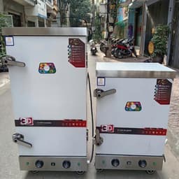 Tủ Cơm Công Nghiệp 4 6 8 10 12 24 Khay Tủ Hấp Đa Năng Giò Chả Xôi Xúc Xích Gà Ủ Muối-Hàng loại 1 2