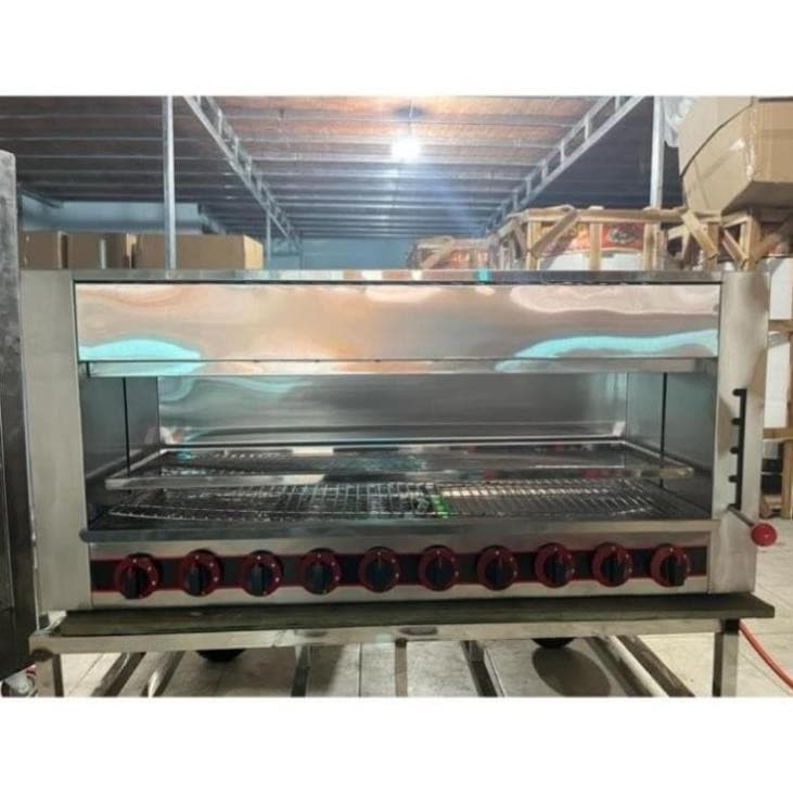 Lò Nướng Salamander 10 Họng– Tăng Gấp Đôi Hiệu Suất Nấu Nướng, Hàng loại 1 - BH 1 năm