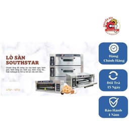 Lò nướng điện tử SouthStar 1 tầng-2 khay cơ/điện tử dùng điện gia đình, Lò nướng Pizaa, bánh mì, sấy thực phẩm 4