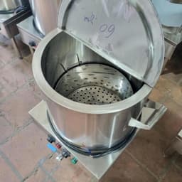 Nồi phở bằng điện 50 lít , nồi hầm xương, Thân nồi inox dày 1ly, Inox 2 lớp cách nhiệt hoàn toàn inox 304 5