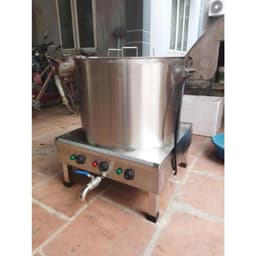 Nồi phở bằng điện 100 lít , nồi hầm xương chính hãng Inox 304 Giá Tốt 1