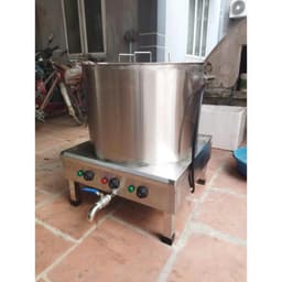 Nồi phở bằng điện 100 lít , nồi hầm xương chính hãng Inox 304 Giá Tốt 2
