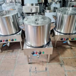 Nồi phở bằng điện 80 lít , nồi hầm xương chính hãng Inox 304 Giá Tốt 2