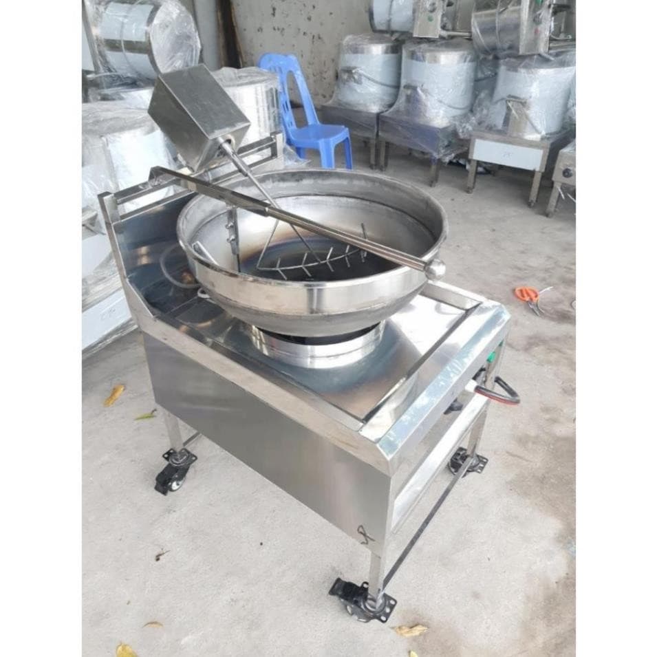 Đầu Tư 1 Lần – Dùng Lâu Dài! Máy Rang Cơm Inox Công Suất Lớn Cho Quán Ăn/ Nhà Hàng