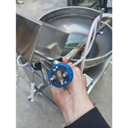 Máy rang cơm tự động, máy chiên cơm tự động, Chảo 55cm năng suất 10-15 xuất/mẻ 7