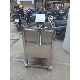 Máy rang cơm tự động, máy chiên cơm tự động, Chảo 55cm năng suất 10-15 xuất/mẻ 5
