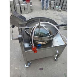 Máy rang cơm tự động, máy chiên cơm tự động, Chảo 55cm năng suất 10-15 xuất/mẻ 3