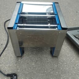 Máy Thái Thịt Loại  2 Cửa 2 kích cỡ dao khác nhau Dao Thép Trắng Chống Gỉ Inox - BH 1 năm 2