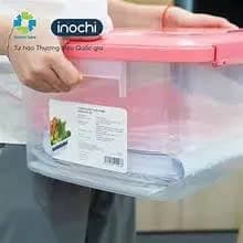 Thùng đựng thực phẩm Inochi 10-30L, thùng đựng đồ khô có roong chống ẩm tốt 2