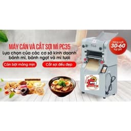Máy Cán Bột PC35 – Cán Mịn, Cắt Sợi Mì Đều 2mm–5mm, Tiết Kiệm Thời Gian Và Công sức 2