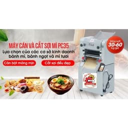 🎯 MÁY CÁN BỘT PC35 THIẾT KẾ KẾT HỢP DAO CẮT SỢI  – GIẢI PHÁP HOÀN HẢO CHO MỌI TIỆM BÁNH 3