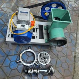 Máy xay đùn thịt cối 52, Máy xay củ quả, xay đùn cám viên -3.5kw mô tơ 100% lõi đồng 2