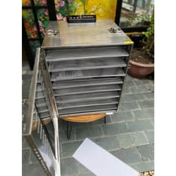 ✨ Tủ Sấy Thực Phẩm 16 Khay Vuông – Điều Chỉnh Nhiệt 0–90°C, Có Hẹn Giờ Tiện Lợi - BH 1 năm 1