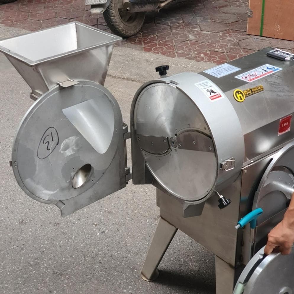 Máy Thái Rau Củ Quả Đa Năng YQC-802 – năng suất 300–500kg/giờ