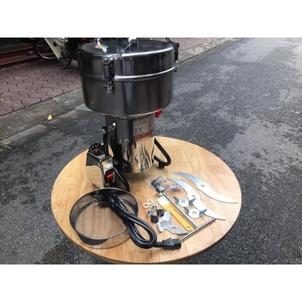 (SEKA 4.5KG) Máy Xay Dược Liệu - Xay Đa Năng Siêu Mịn- Siêu Khỏe Với Năng Suất Chất liệu: Inox 304 chống gỉ