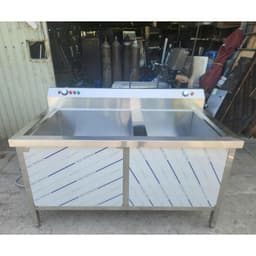 Máy Rửa Bát Đơn 0.8m Sóng Siêu Âm – Bồn Rửa 60×60×30cm Inox 304 Cao Cấp Song âm 5