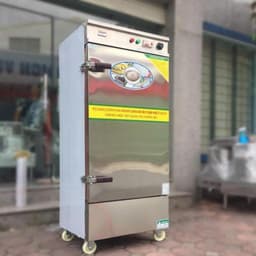 Tủ Hấp Cơm Đa Năng 4 Khay Inox 304 – Hàng Việt Nam Cao Cấp, Chạy Điện/Gas kết hợp hấp hoặc nấu 3