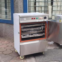 Tủ Hấp Cơm Đa Năng 4 Khay Inox 304 – Hàng Việt Nam Cao Cấp, Chạy Điện/Gas kết hợp hấp hoặc nấu 2