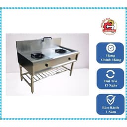 Bếp á 1-2-3 họng, bếp gas công nghiệp 1-2-3họng  - Inox dày dặn 304 Hàng loại 1 1