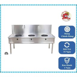 Bếp á 1-2-3 họng, bếp gas công nghiệp 1-2-3họng  - Inox dày dặn 304 Hàng loại 1 7