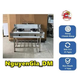 Bếp á 1-2-3 họng, bếp gas công nghiệp 1-2-3họng  - Inox dày dặn 304 Hàng loại 1 6