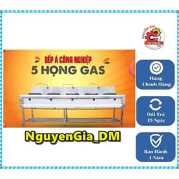 Bếp á 1-2-3 họng, bếp gas công nghiệp 1-2-3họng  - Inox dày dặn 304 Hàng loại 1 3