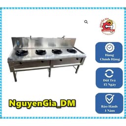 Bếp á 1-2-3 họng, bếp gas công nghiệp 1-2-3họng  - Inox dày dặn 304 Hàng loại 1 4