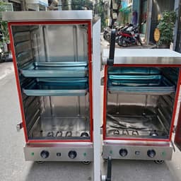 Tủ nấu cơm công nghiệp 8 khay, tủ hấp cơm công nghiệp 8 khay, Bảo hành  1 năm - Cho 24-30 kg/mẻ 5