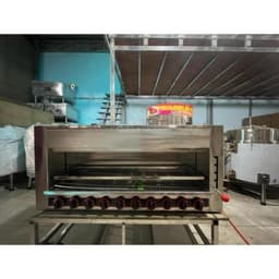 Lò nướng công nghiệp SALAMANDER 10 họng gas - Lò nướng không dầu đa năng: thịt, cá, hải sản, rau củ, bánh 4