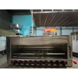 Lò nướng công nghiệp SALAMANDER 10 họng gas - Lò nướng không dầu đa năng: thịt, cá, hải sản, rau củ, bánh 2