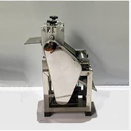 Máy thái bì và lạng bì, máy lạng bì mỏng thái bì 1mm, máy thái lô inox 304 - Hàng loại 1 6