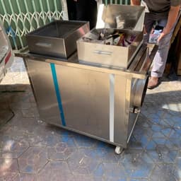 Máy rang hạt nông sản 10kg/mẻ, máy rang sao các vị thuốc nam bắc, máy chạy điện 220v - Hàng loại 1 7