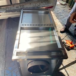 Máy rang hạt nông sản 10kg/mẻ, máy rang sao các vị thuốc nam bắc, máy chạy điện 220v - Hàng loại 1 4
