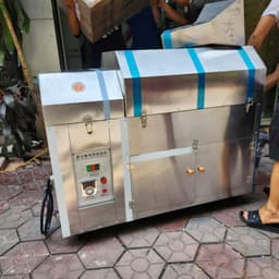 Máy Rang Hạt Công Nghiệp R15E, Năng Suất 10–15Kg/Mẻ, Thép Chịu Nhiệt, Vỏ Inox, Sử Dụng Điện 220V 9