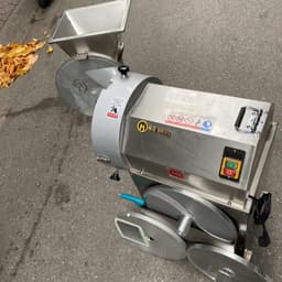 Máy Thái Rau Củ Quả 1.5Kw, Dao Cắt Tùy Chỉnh 2-20Mm, Năng Suất 300Kg/H, Thái Đa Dạng Hình Dạng 3