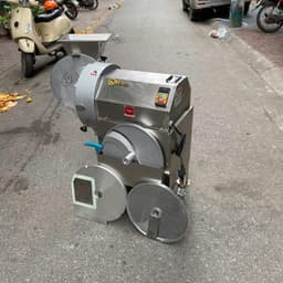 Máy Thái Rau Củ Quả 1.5Kw, Dao Cắt Tùy Chỉnh 2-20Mm, Năng Suất 300Kg/H, Thái Đa Dạng Hình Dạng 2