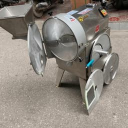 Máy Thái Rau Củ Quả 1.5Kw, Dao Cắt Tùy Chỉnh 2-20Mm, Năng Suất 300Kg/H, Thái Đa Dạng Hình Dạng 5