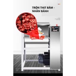 Máy trộn bột ngang loại 5kg–20kg-Bột làm bánh mì, bánh bao, bánh ngọt-Bột khô làm chả, nem... 2