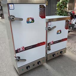 Tủ nấu cơm công nghiệp 8 khay, hấp cơm mạnh mẽ, bảo hành 1 năm, năng suất 24-30 kg/mẻ, điện 220v. 4