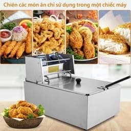 BẾP CHIÊN NHÚNG 6L SUNNY - Dày Dạn, Đa Năng, Bền Bỉ, Chiên Ngon Mọi Món, Giá Cực Hợp Lý! 1