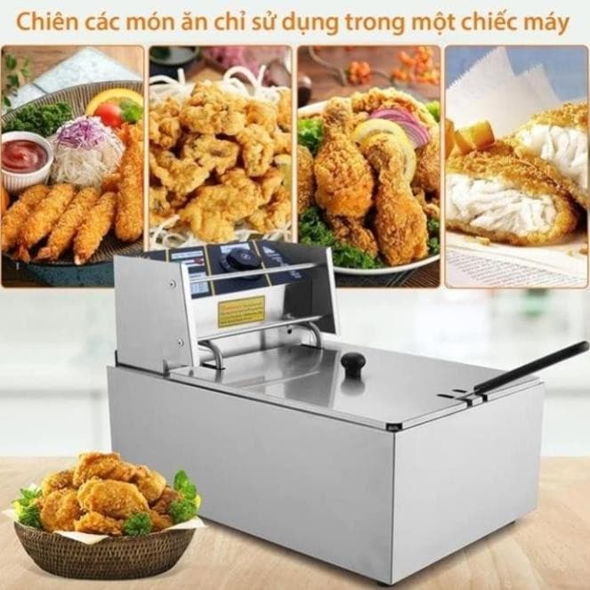 BẾP CHIÊN NHÚNG 6L SUNNY - Dày Dạn, Đa Năng, Bền Bỉ, Chiên Ngon Mọi Món, Giá Cực Hợp Lý!