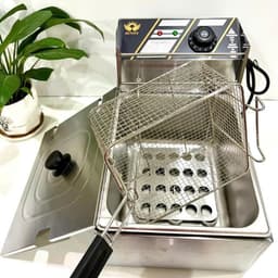 Bếp chiên Sunny 6L inox dày bền bỉ – chiên ngon, an toàn thực phẩm, tiện lợi cho nhà bếp. 4